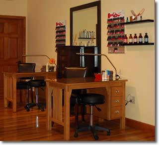 Enjoy a progessional manicure and pedicure at Tangerine Salon in Sheboygan, WI. Your nails deserve it!